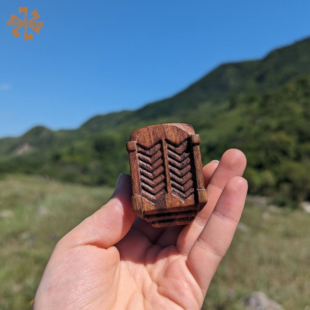 Thorin Oakenshield Pipe – Handcrafted Dark Walnut Smoking Pipe
