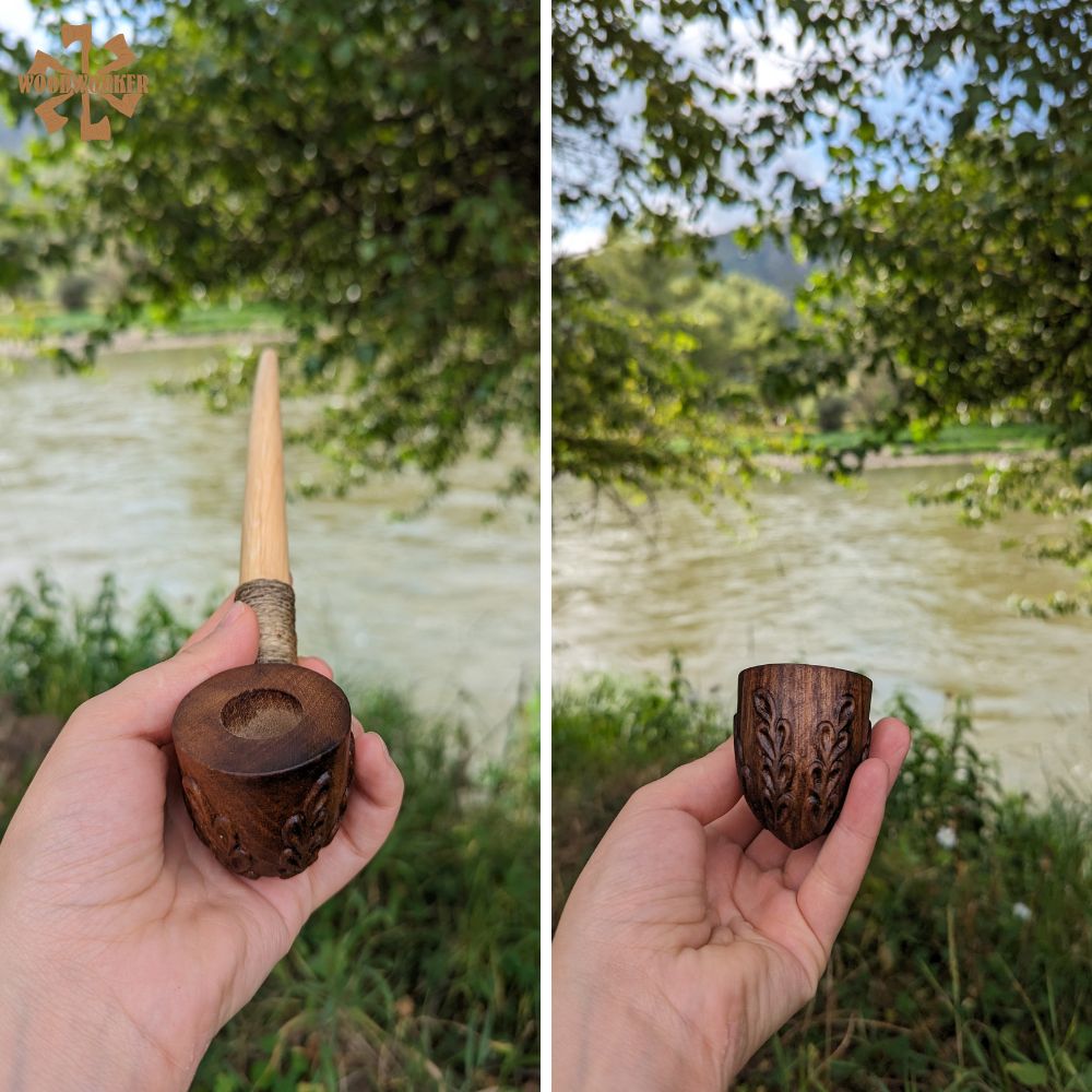 Bilbo Baggins Pipe with Stand