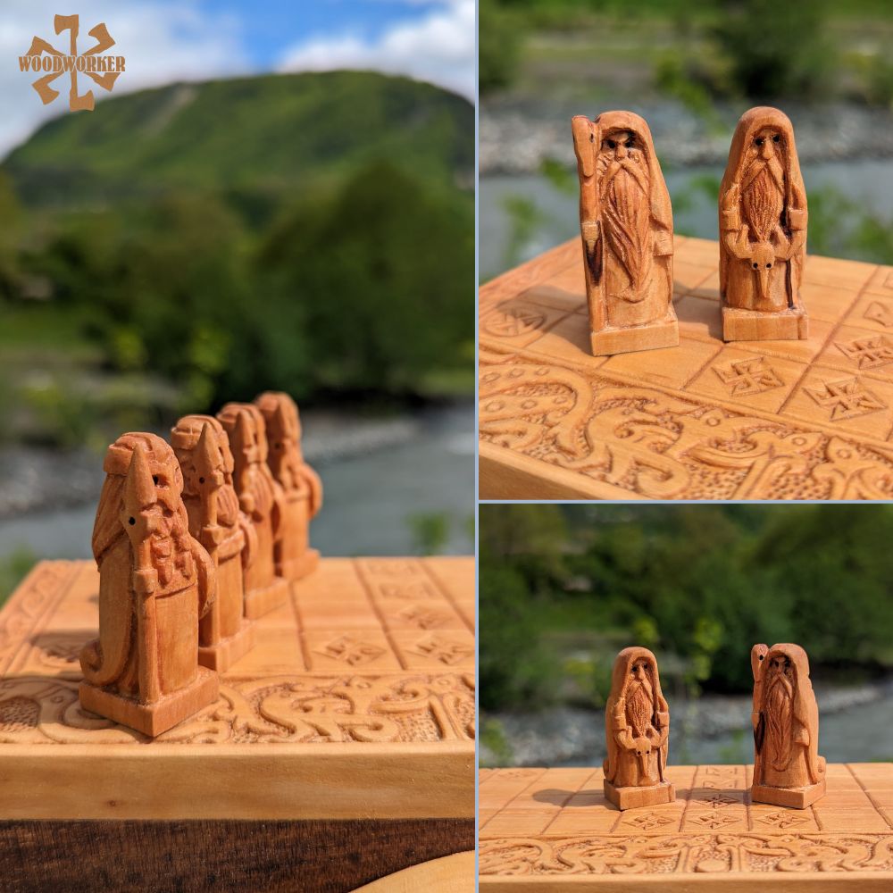 Tablut Board Game – The Battle of Konung Rurik Against the Vikings