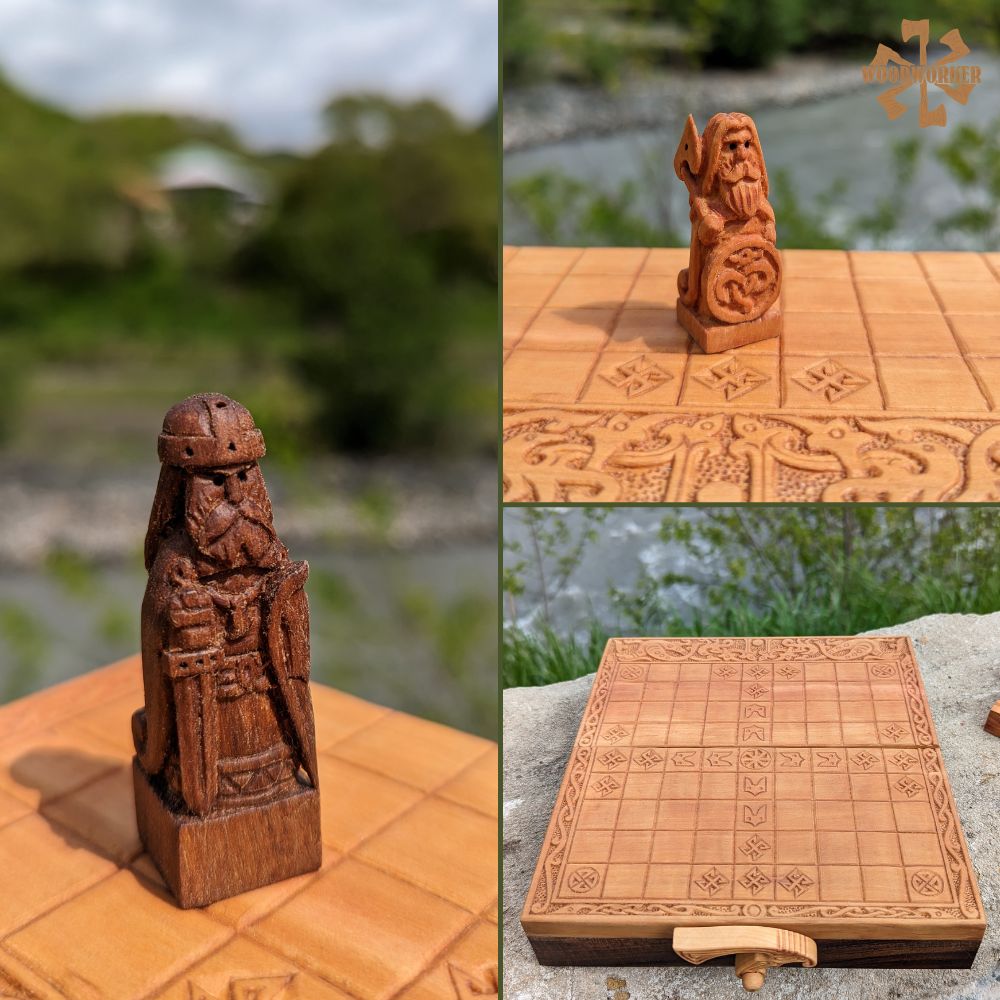 Tablut Board Game – The Battle of Konung Rurik Against the Vikings