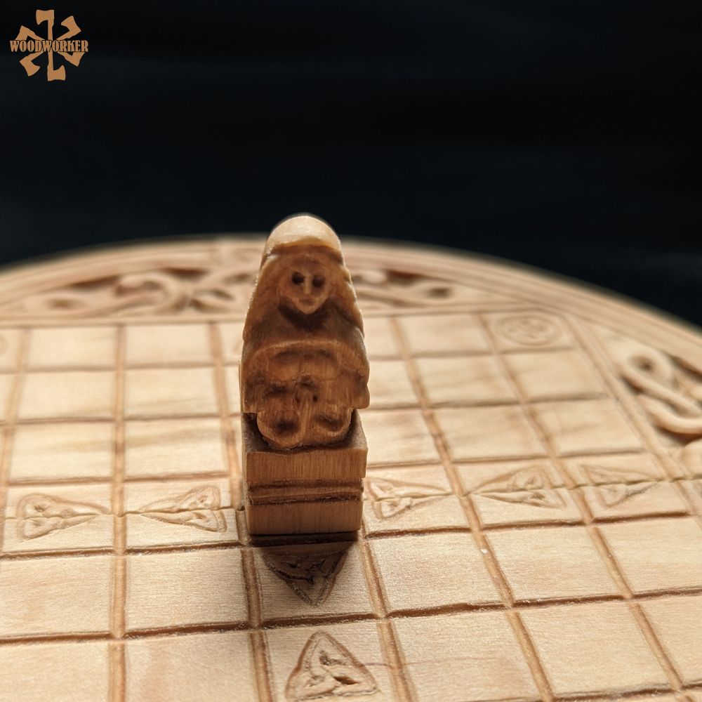 Brandubh - Battlefield of the Gods | Hand-Carved Norse God Figurines & Old Irish Board Game