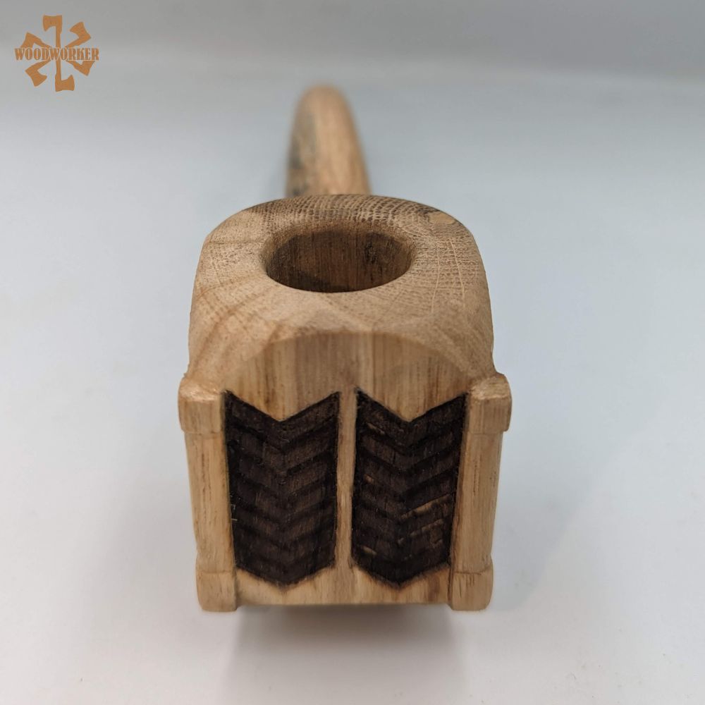 Thorin Oakenshield Pipe – Handmade Oak and Walnut Smoking Pipe